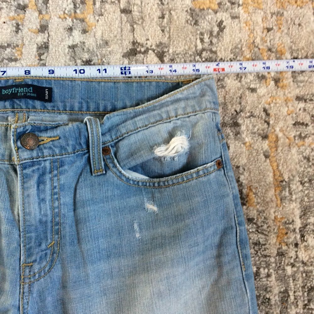 LEVI’S Y2K CUFFED BOYFRIEND JEANS! SIZE 7 - Picture 3 of 10